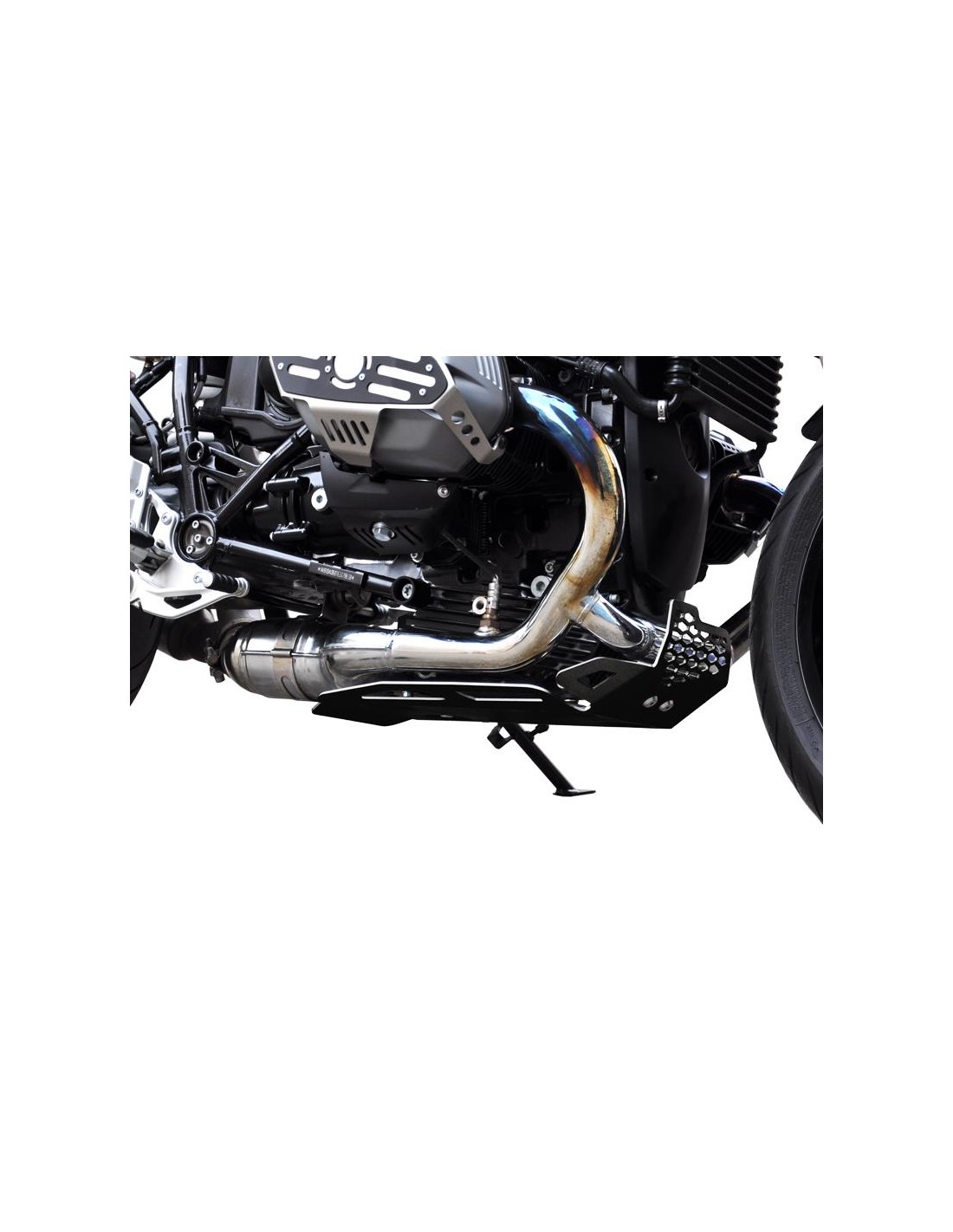 Zieger aluminum skid plate black for BMW R Pure 20172020