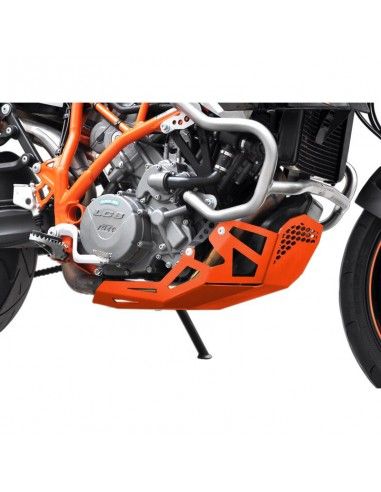Z10001984 Piastra paramotore Zieger in alluminio colore Arancio per KTM Supermoto R 990 ABS 2011-2013 -10%