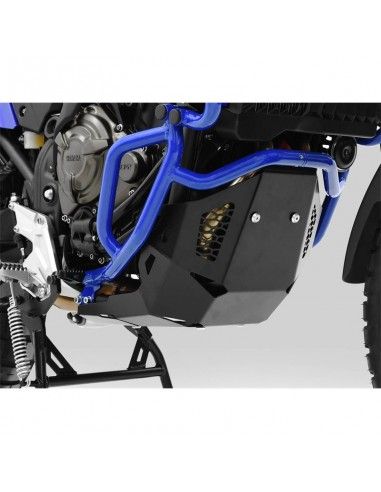 Z10006807 Piastra paramotore Zieger in alluminio colore Nero per Yamaha Tenere 700 2019-2020 -10%
