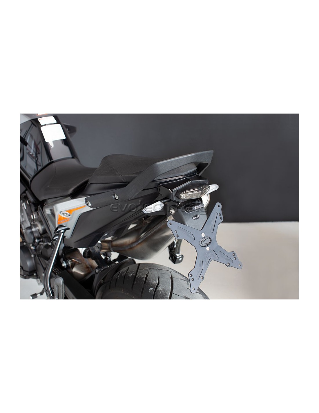Portatarga Evotech per KTM Duke 890 R 20202021