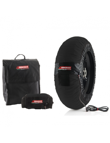 Chauffe-pneus moto Advanced Termorace température constante 80°C pour une utilisation sur piste|AccessoriRacing