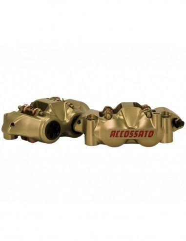 Accossato PZ001 Radial Brake Caliper CNC-worked 108 mm distance With Pistons in Titanium for Honda CB 1000 R 2008-2014|AccessoriRacing