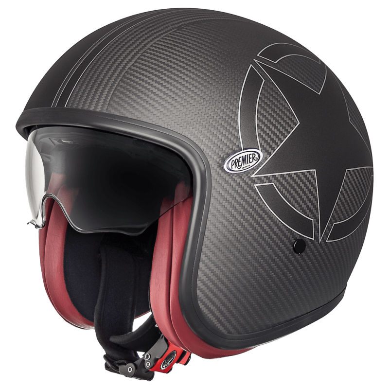 Premier Helmets VTG-Star-Carbon-BM Selection of Jet & Demi-Jet Helmets Online