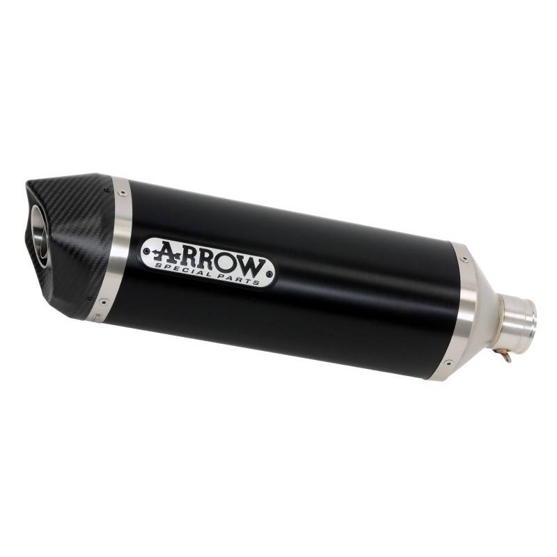Terminale di scarico alluminio Dark omologato Arrow Race-Tech per Aprilia RSV4 /Factory /RR /RF|AccessoriRacing