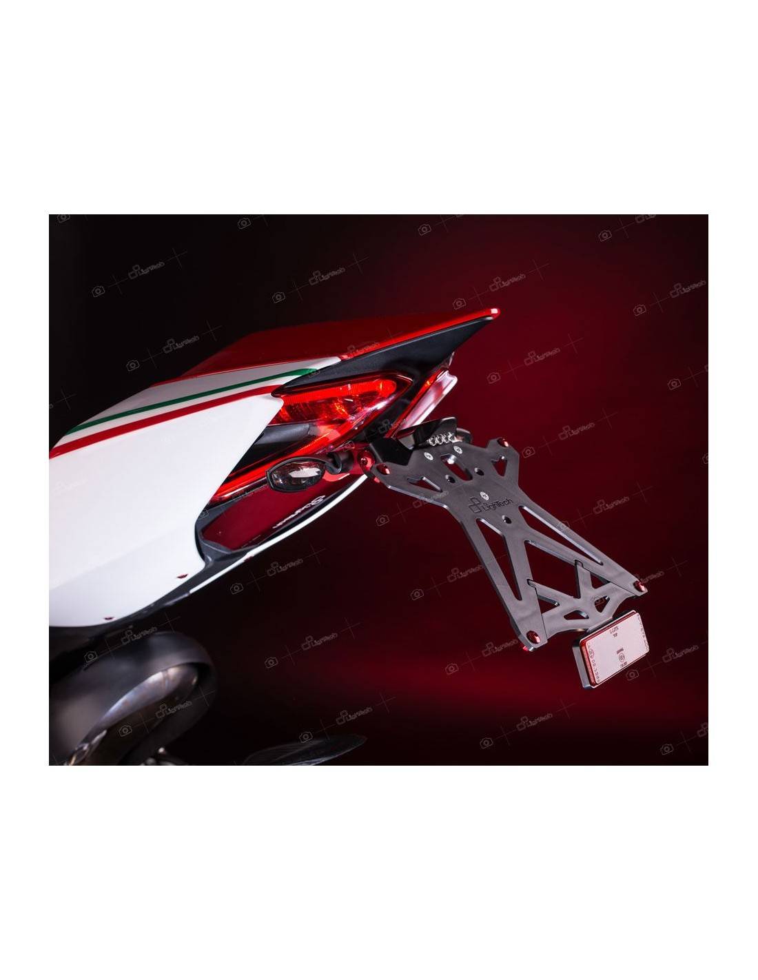 Portatarga Audi Sport Originale | 520x110 Mm | Nero/Rosso | Con Ammortizzazione Morbida | Per Superfici Curve - Foto 5