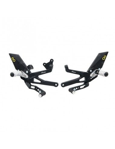 Lightech adjustable rearsets for Ducati Panigale V4 /S /R|AccessoriRacing